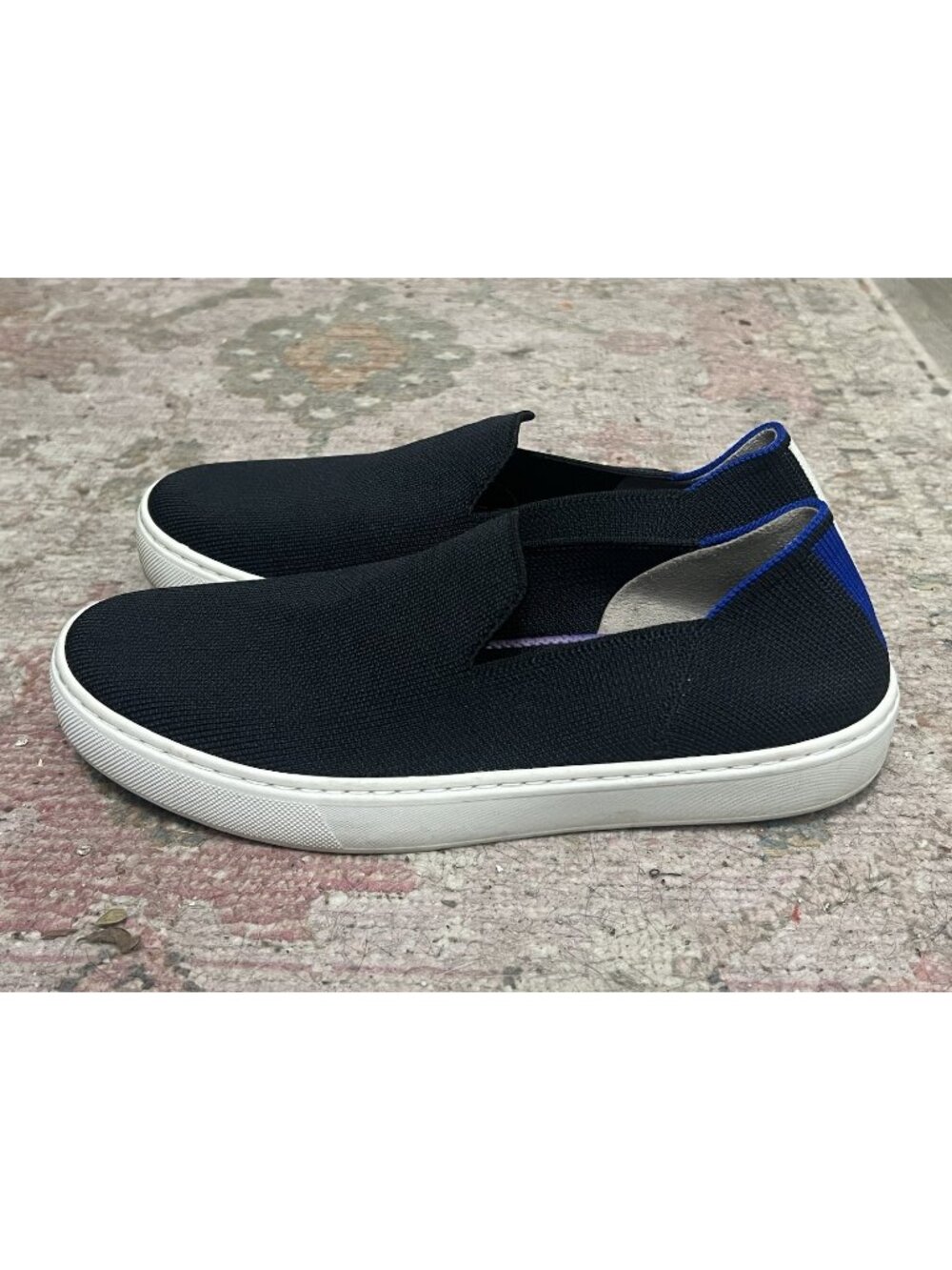 Rothy’s Original Slip On Sneaker Size 6.5 Womens Black